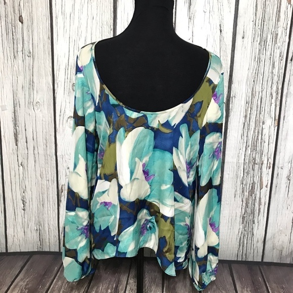 Show me your mumu floral long sleeve flowy… - Picture 5 of 7